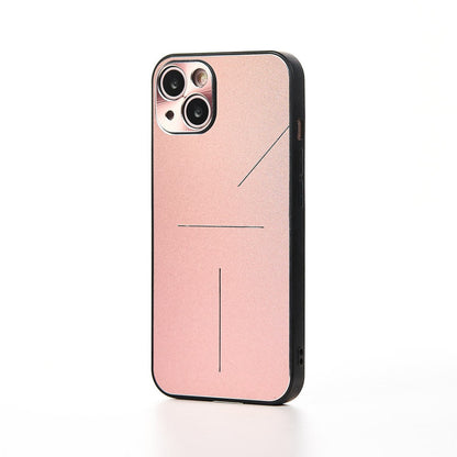 Husa Metalines - iPhone 13 - Roz