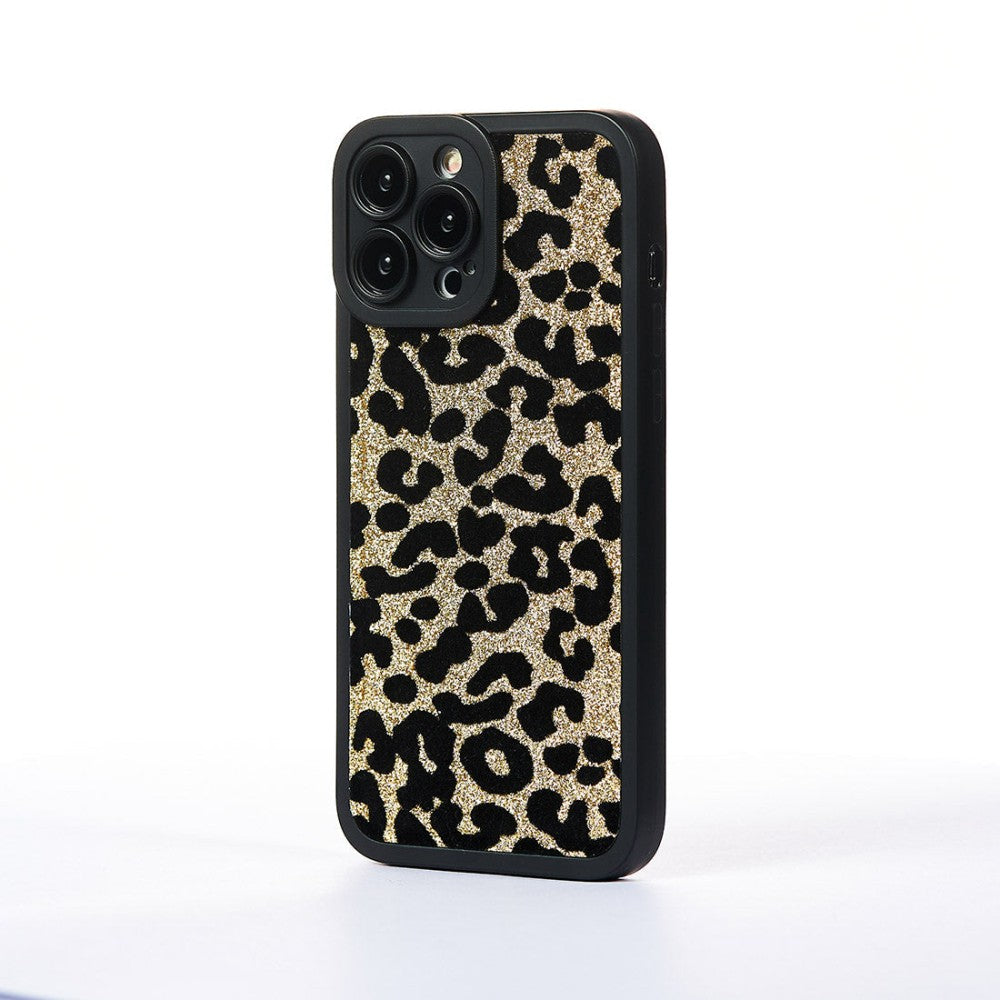 Husa Furry Print - iPhone 13 Pro Max - Silver