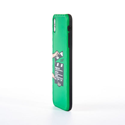 Husa Ready? Action! - iPhone XS Max - Verde