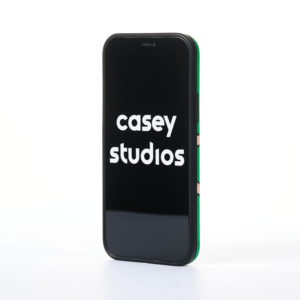 Husa Ready? Action! - iPhone 12 - Verde