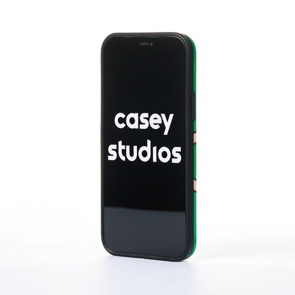 Husa Ready? Action! - iPhone 12 - Verde