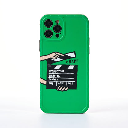 Husa Ready? Action! - iPhone 12 Pro - Verde
