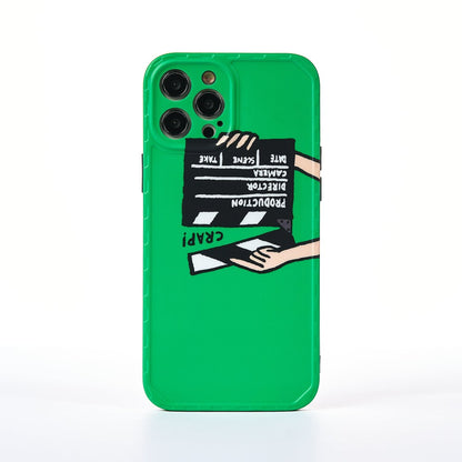 Husa Ready? Action! - iPhone 12 Pro Max - Verde