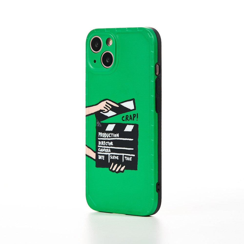 Husa Ready? Action! - iPhone 13 - Verde