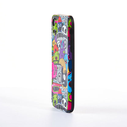 Husa Cartoon Monster - iPhone XR - Multicolor