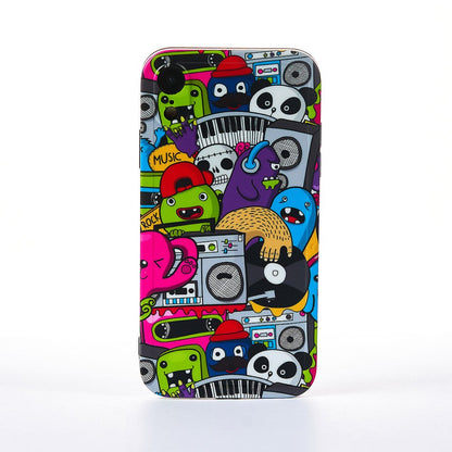 Husa Cartoon Monster - iPhone XR - Multicolor