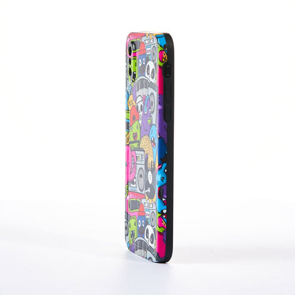 Husa Cartoon Monster - iPhone X/XS - Multicolor