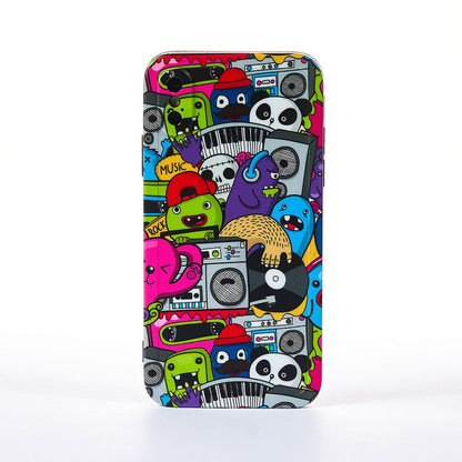 Husa Cartoon Monster - iPhone X/XS - Multicolor