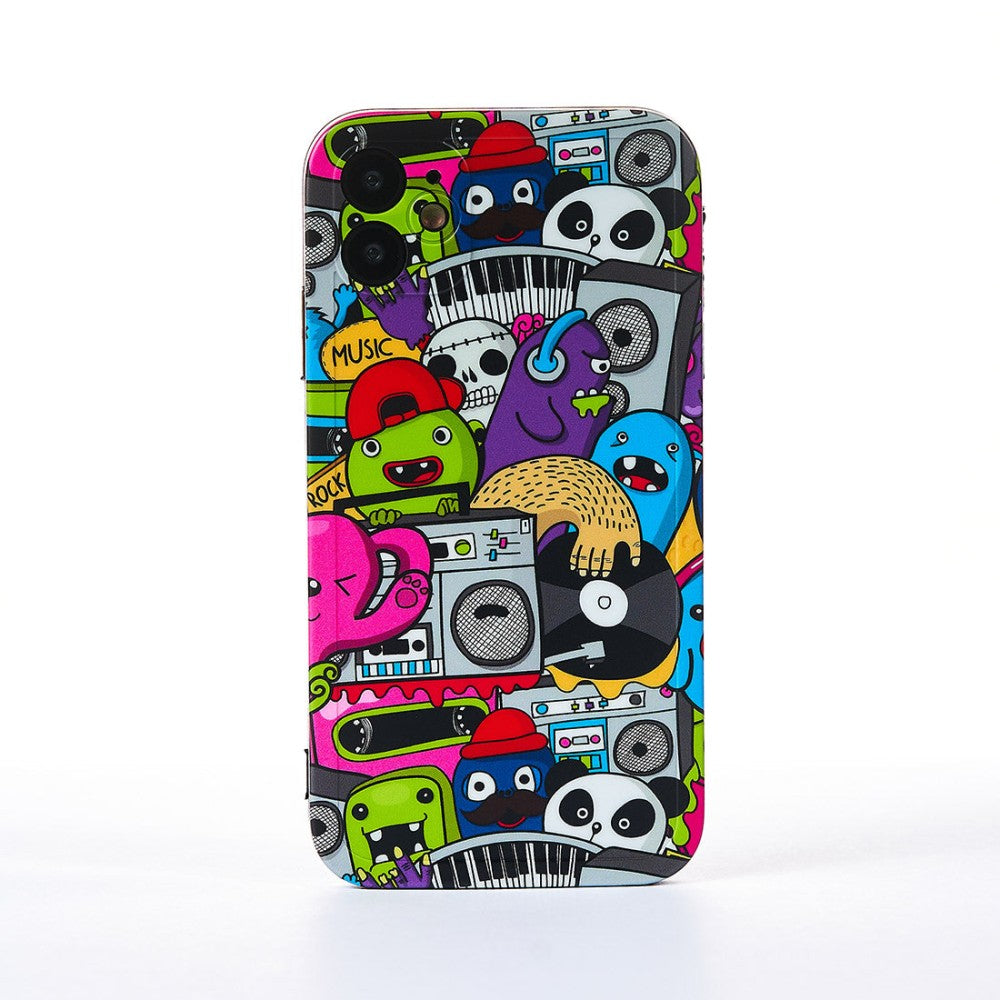Husa Cartoon Monster - iPhone 11 - Multicolor