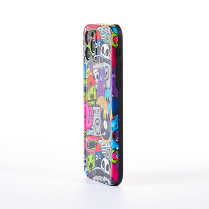Husa Cartoon Monster - iPhone 11 Pro - Multicolor