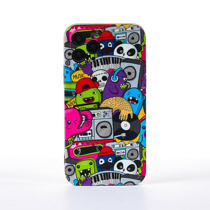 Husa Cartoon Monster - iPhone 11 Pro - Multicolor