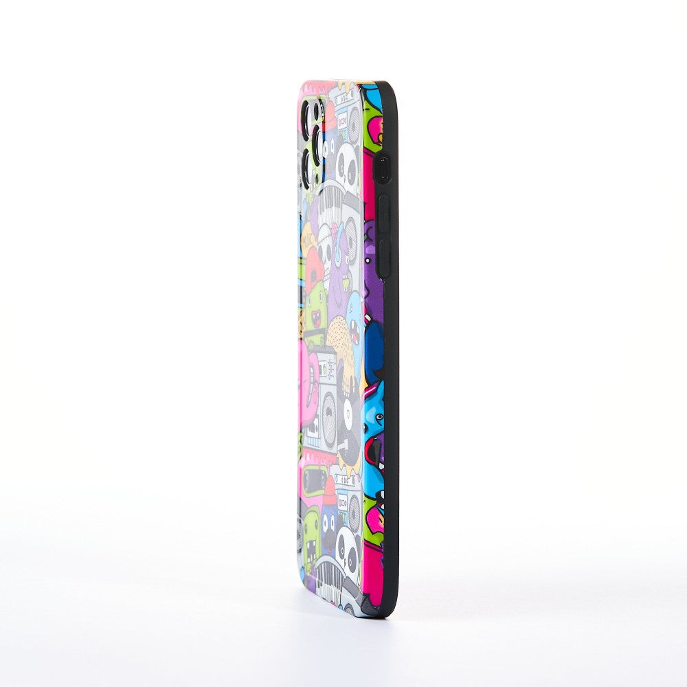 Husa Cartoon Monster - iPhone 11 Pro Max - Multicolor