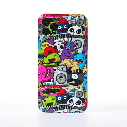Husa Cartoon Monster - iPhone 11 Pro Max - Multicolor