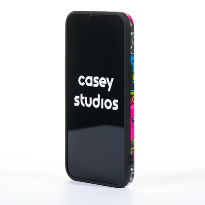 Husa Cartoon Monster - iPhone 13 Pro - Multicolor