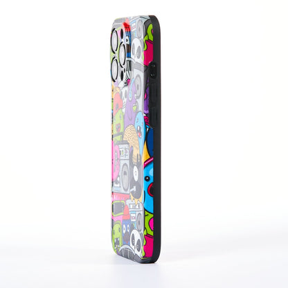 Husa Cartoon Monster - iPhone 13 Pro - Multicolor