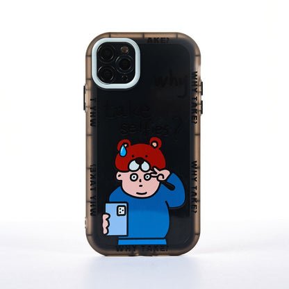 Husa Why? - iPhone 11 Pro Max - Negru