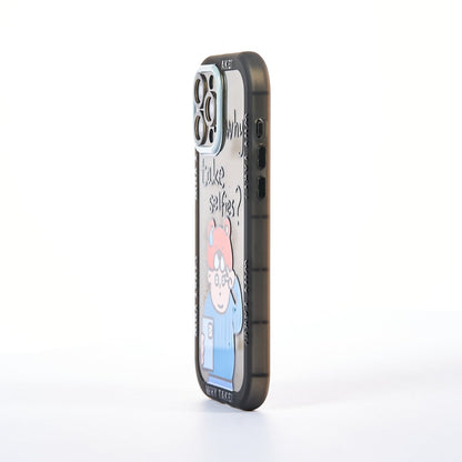 Husa Why? - iPhone 13 Pro Max - Negru