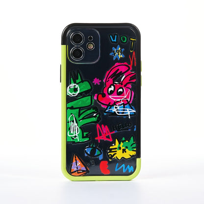 Husa Dino Attack - iPhone 12 - Multicolor