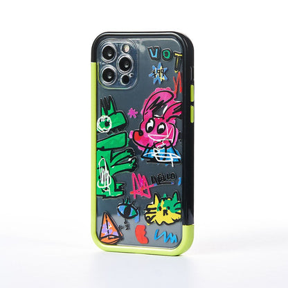 Husa Dino Attack - iPhone 12 Pro - Multicolor