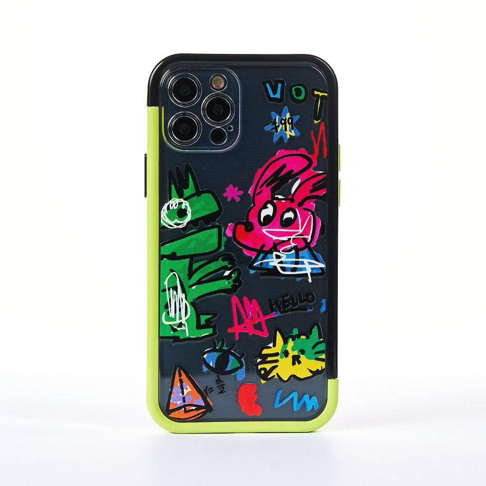 Husa Dino Attack - iPhone 12 Pro - Multicolor