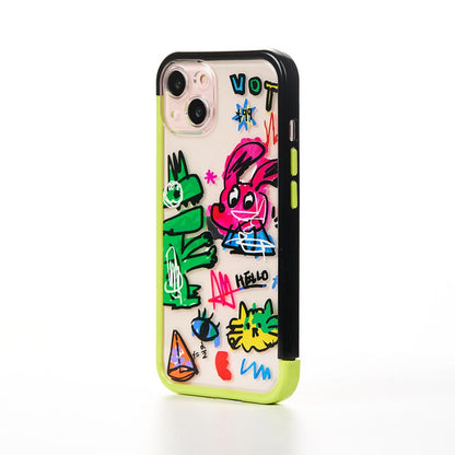 Husa Dino Attack - iPhone 13 - Multicolor