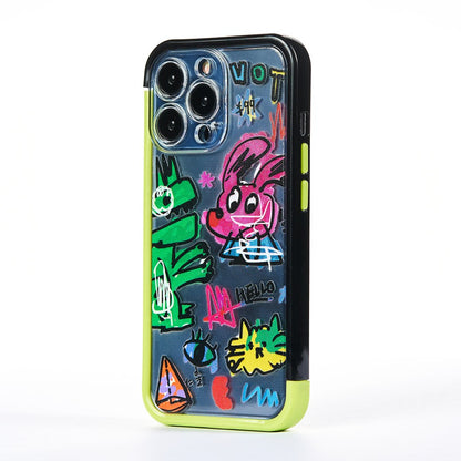 Husa Dino Attack - iPhone 13 Pro - Multicolor