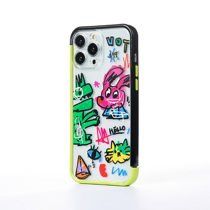 Husa Dino Attack - iPhone 13 Pro Max - Multicolor