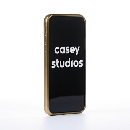 Husa Chromed - iPhone X/XS - Gold