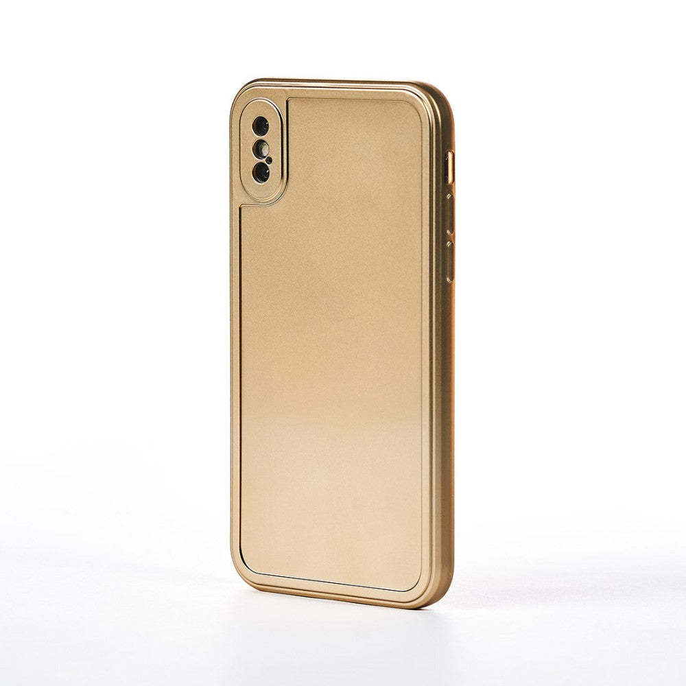 Husa Chromed - iPhone X/XS - Gold