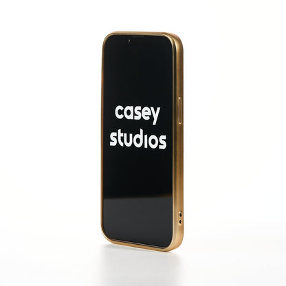 Husa Chromed - iPhone 13 Mini - Gold