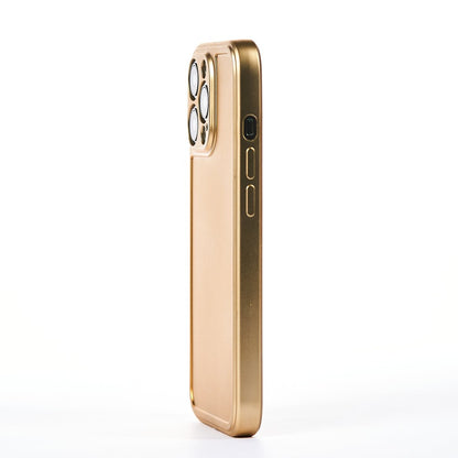 Husa Chromed - iPhone 13 Pro - Gold