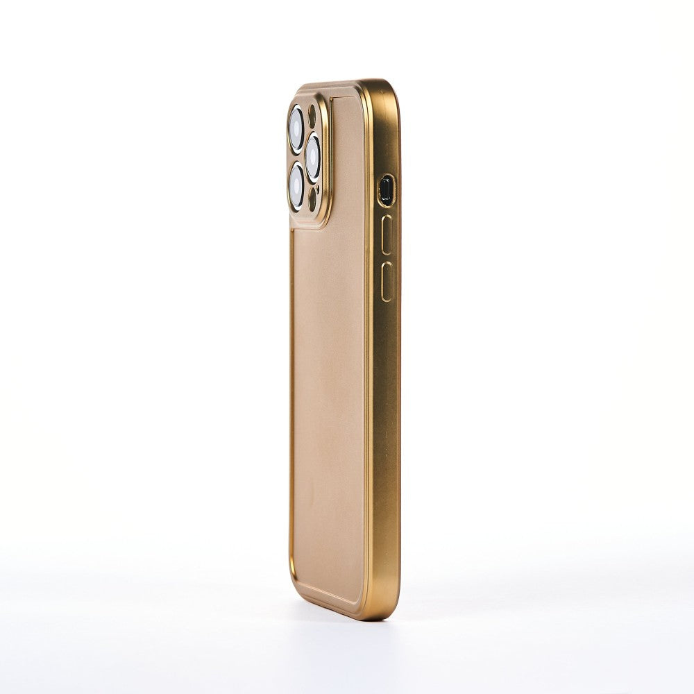 Husa Chromed - iPhone 13 Pro Max - Gold