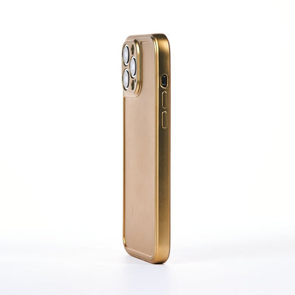 Husa Chromed - iPhone 13 Pro Max - Gold