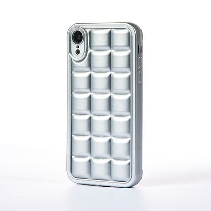 Husa Squared Up - iPhone XR - Silver