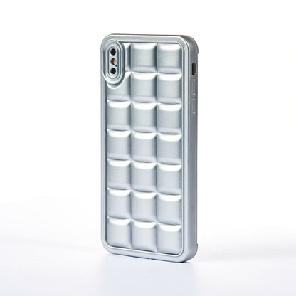 Husa Squared Up - iPhone XS Max - Silver