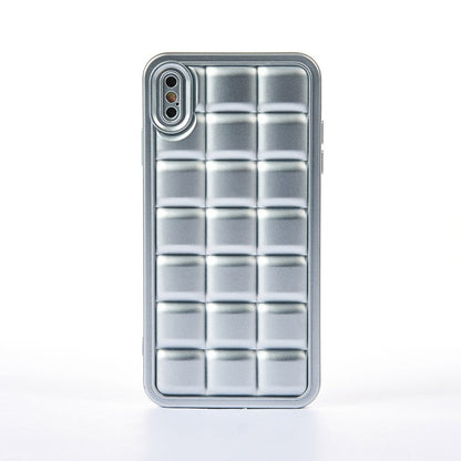 Husa Squared Up - iPhone XS Max - Silver