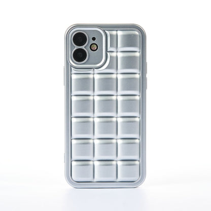 Husa Squared Up - iPhone 12 - Silver