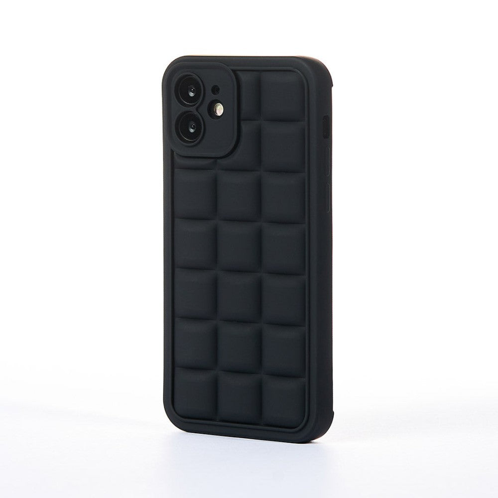 Husa Squared Up - iPhone 12 - Negru