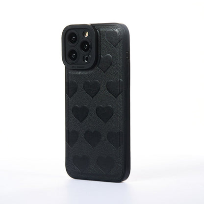 Husa Heartfull - iPhone 13 Pro Max - Negru