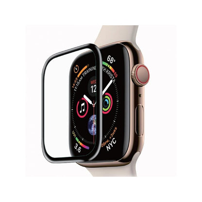 Folie Sticla MaxDefense+ - Apple Watch 4/5/6/SE - 40MM - Negru