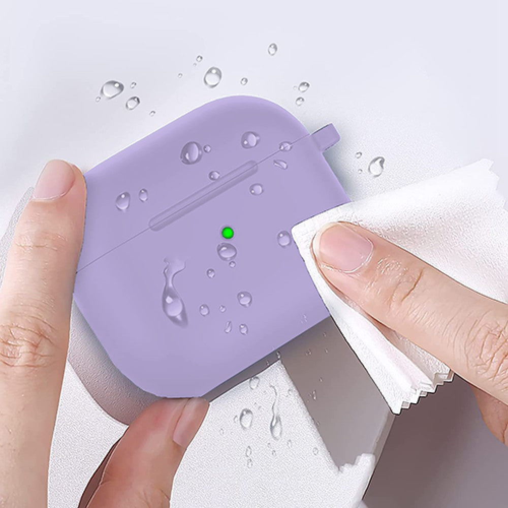 Husa Soft Silicone - AirPods 3 - Light Lilac