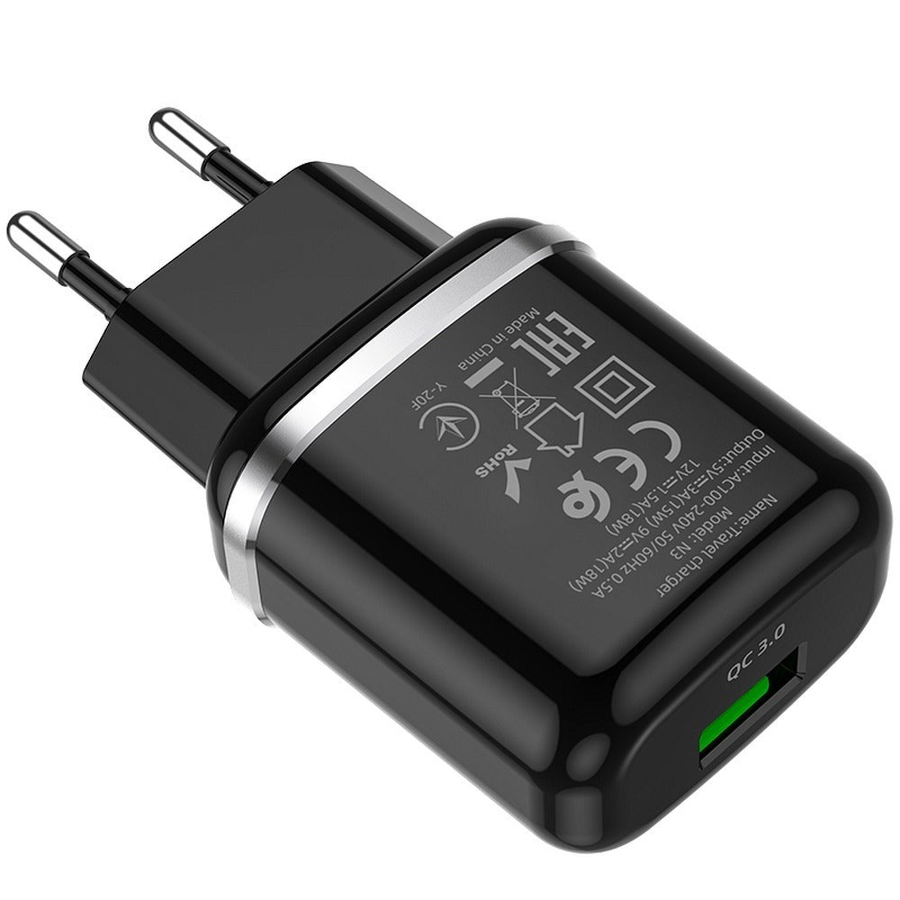 Incarcator Priza Fast Charge HOCO N3 Special - Negru