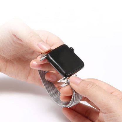 Curea Milanese Slimline - Apple Watch 1/2/3/4/5/6/7/8/9/SE - 38/40/41 MM - Silver