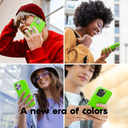 Husa Soft Silicone - iPhone 14 Pro Max - Neon Green