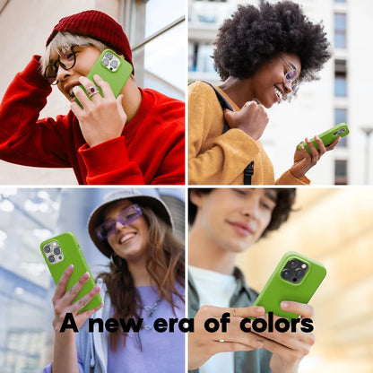 Husa Soft Silicone - iPhone 14 - Acid Green