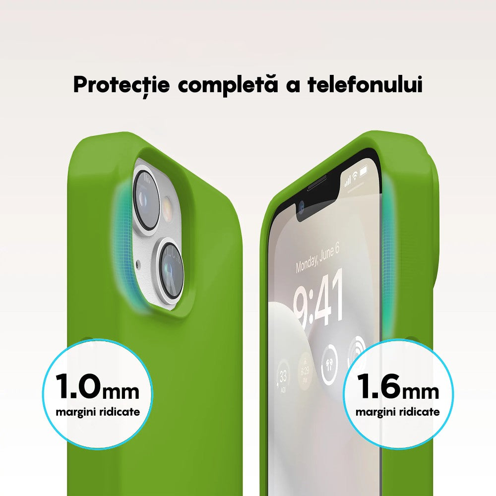 Husa Soft Silicone - iPhone 14 - Acid Green