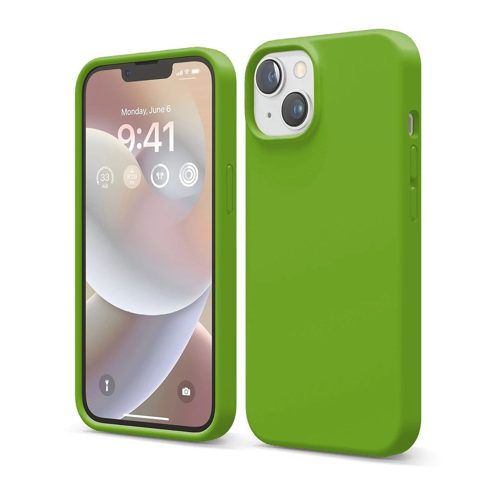 Husa Soft Silicone - iPhone 14 - Acid Green