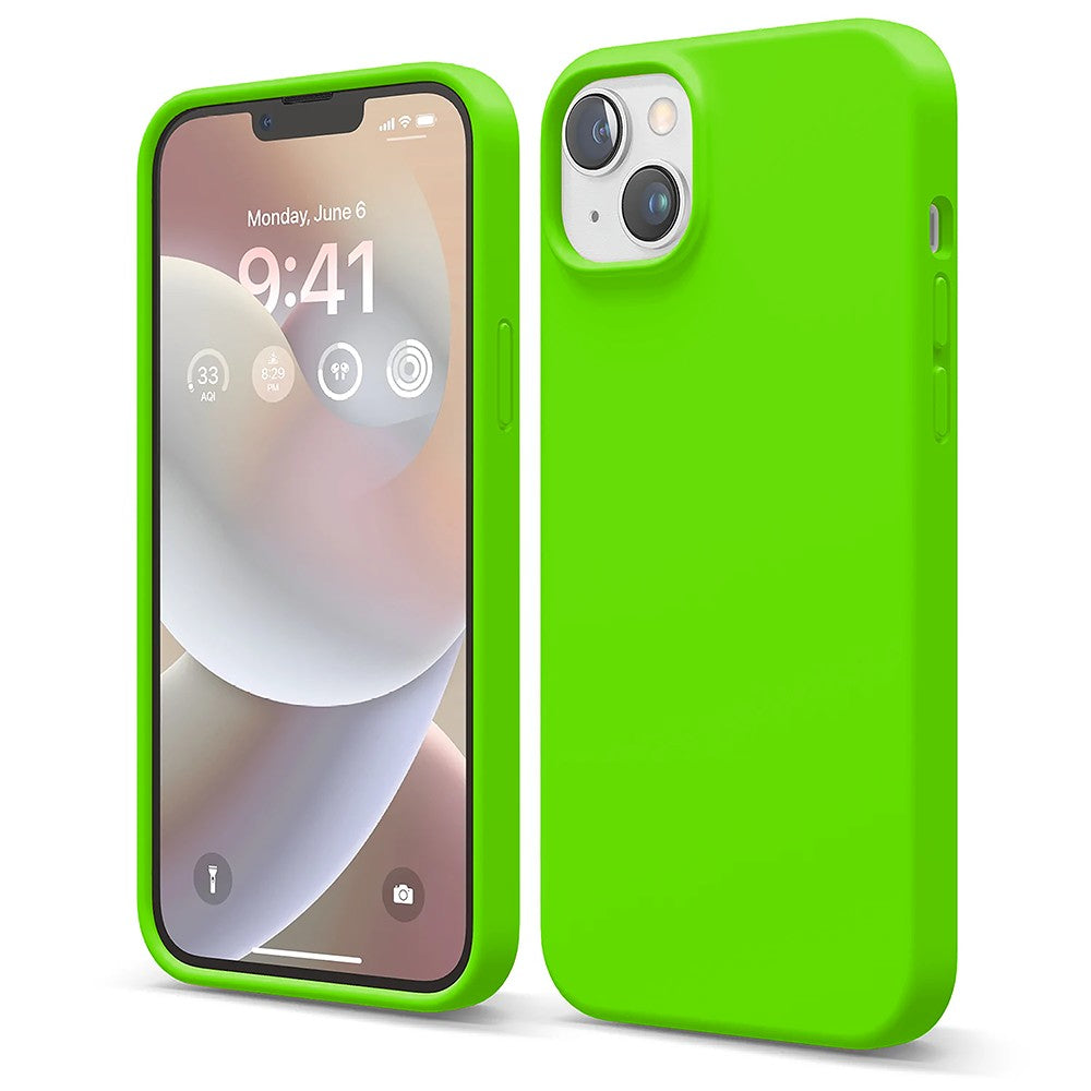 Husa Soft Silicone - iPhone 14 - Neon Green