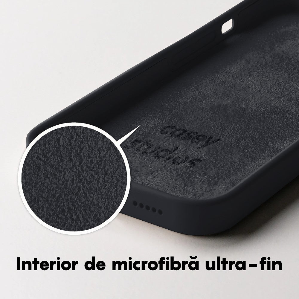 Husa Soft Silicone - iPhone 14 - Negru