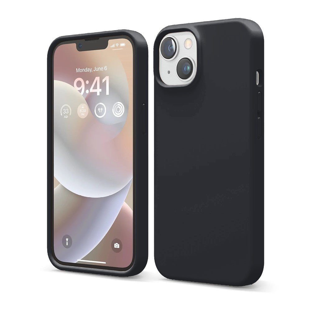 Husa Soft Silicone - iPhone 14 - Negru